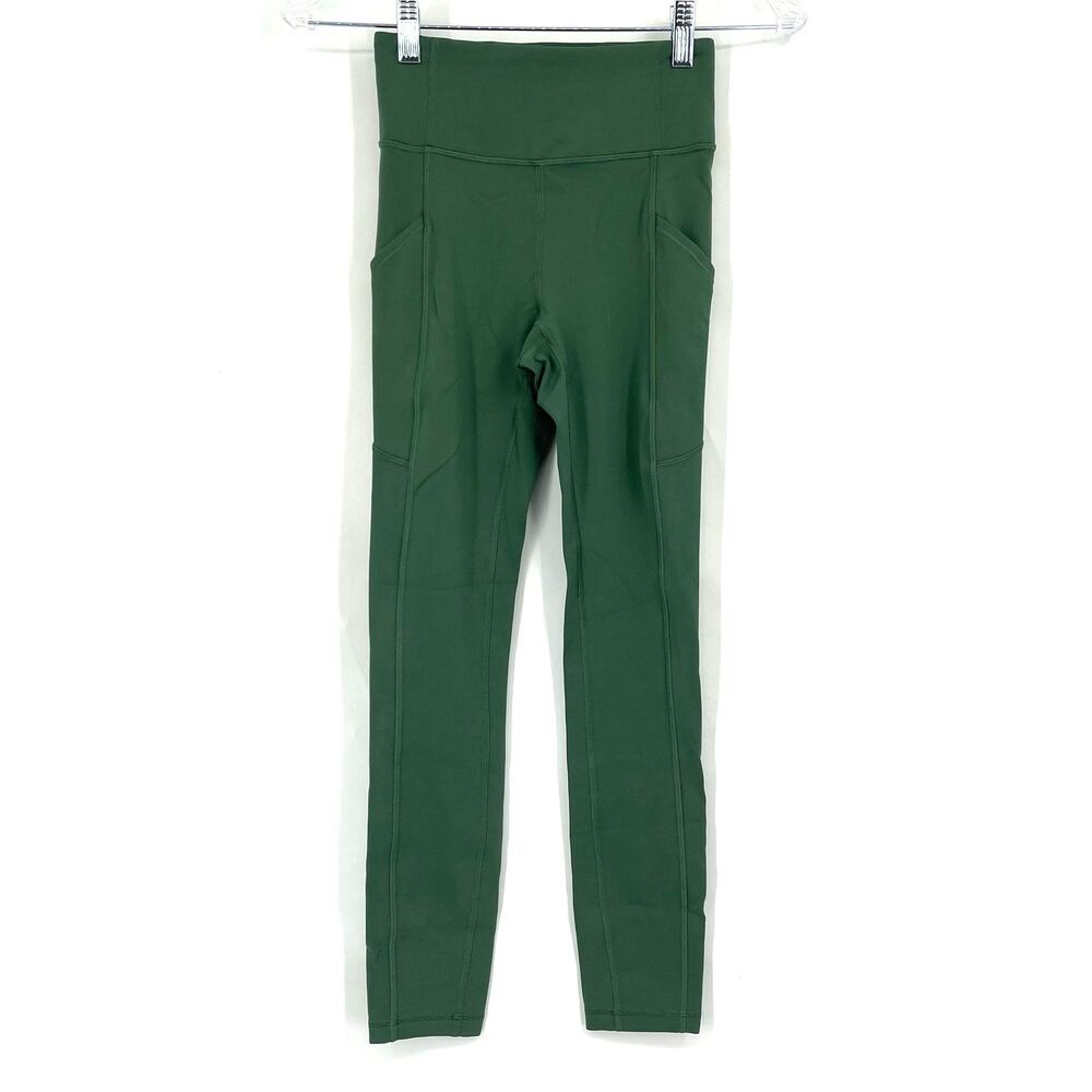 Lululemon Invigorate HR Tight 25" Smoked Spruce Size 2 - Picture 9 of 9